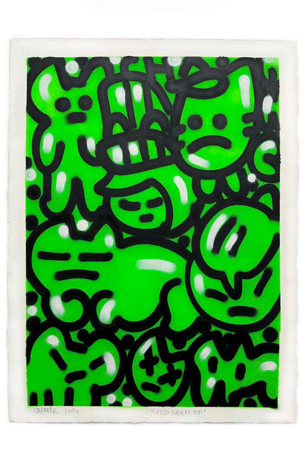 CHANOIR 'Fluo Green Cha', 2014